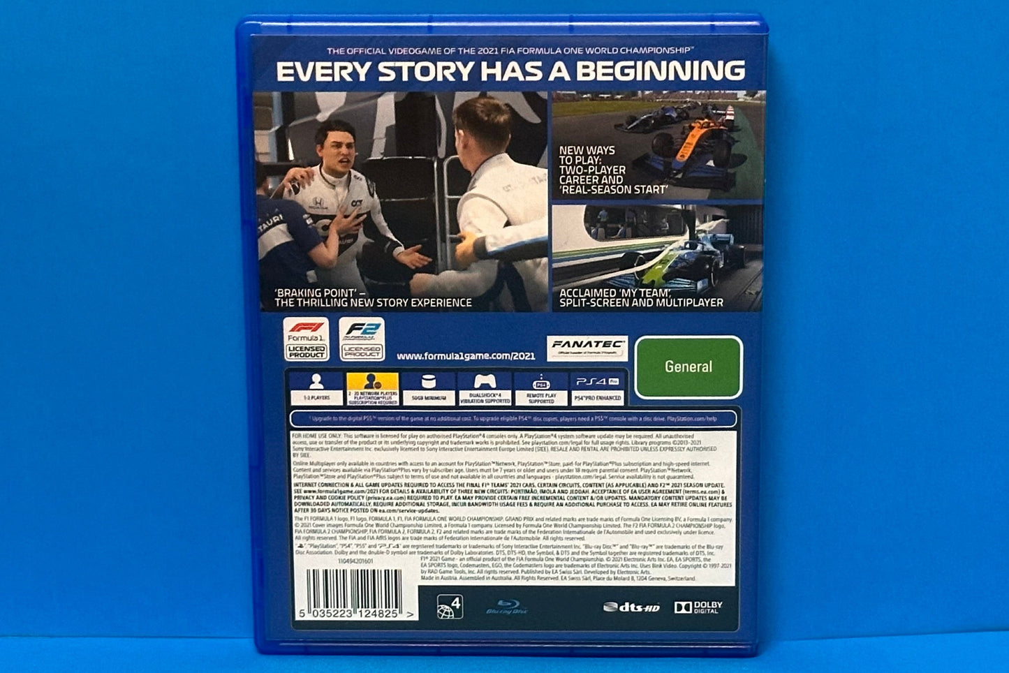 F1 2021 The Official Video Game - Playstation 4 - Pre-Owned