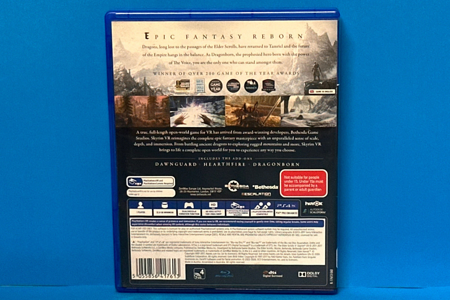 The Elder Scrolls V (5) Skyrim VR - Playstation VR - Pre-Owned