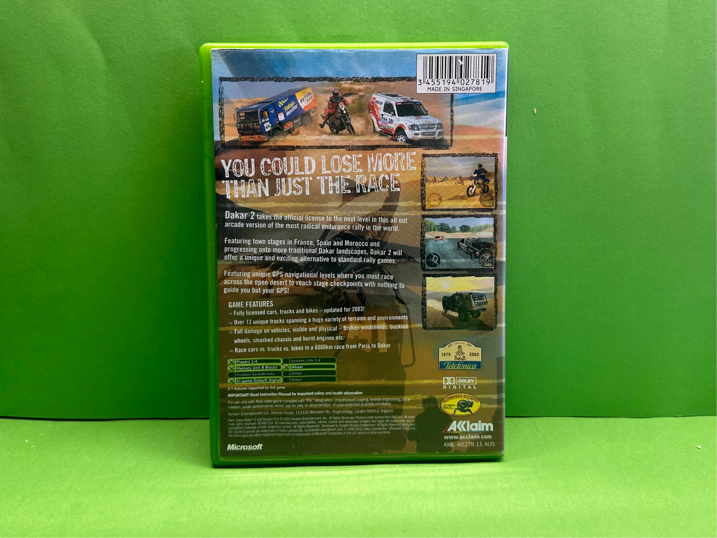 Dakar 2 - Xbox Original