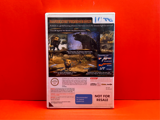 Cabela’s Dangerous Hunts 2011 - Nintendo Wii - Pre-Owned