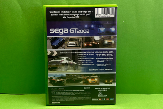 Sega GT 2002 - Xbox Original - Pre-Owned