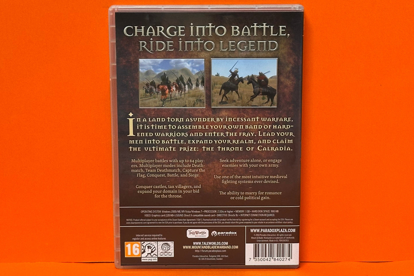 Mount & Blade Warband - PC - Pre-Owned