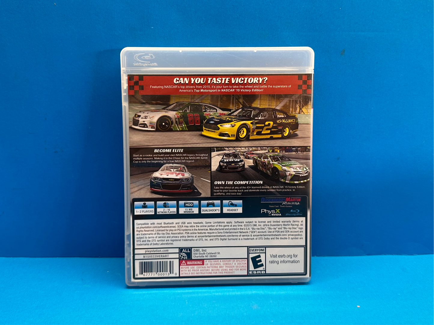 NASCAR 15 - PlayStation 3 - Pre-Owned