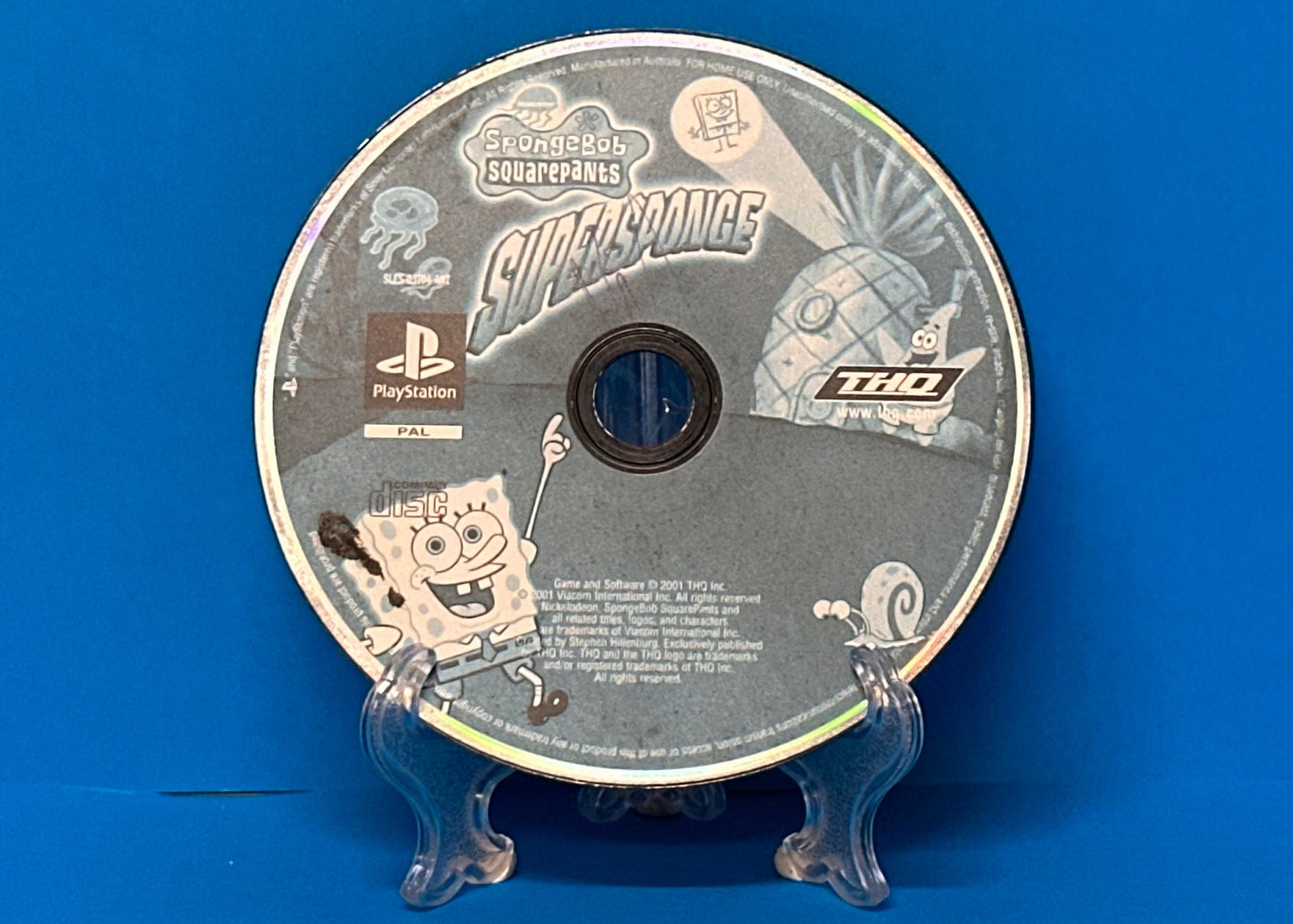 Spongebob Squarepants Supersponge - Playstation 1 - Pre-Owned