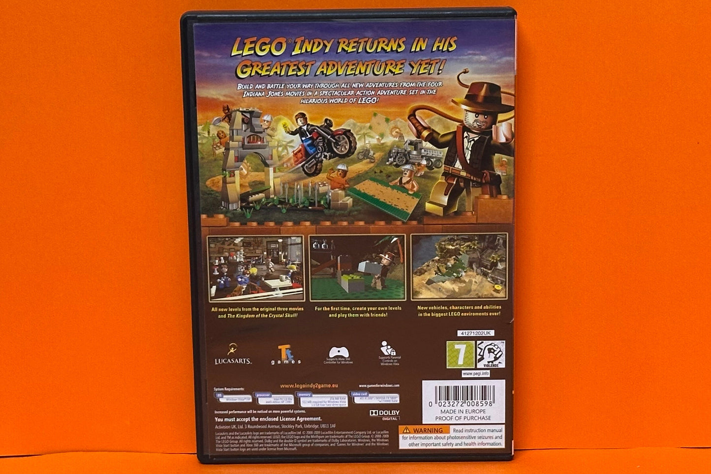 Lego Indiana Jones The Adventure Continues - PC - Pre-Owned