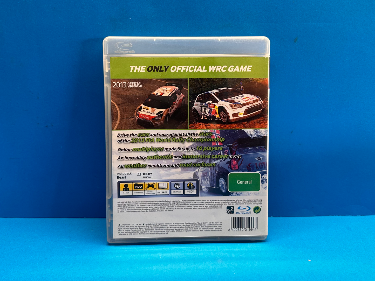 WRC FIA World Rally Championship 4 - PlayStation 3