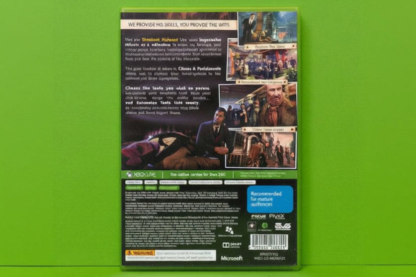Crimes & Punishment Sherlock Holmes - Xbox 360 - Pre-Owned