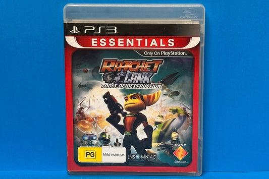 Ratchet & Clank Tools Of Destruction - Playstation 3 - Pre-Owned