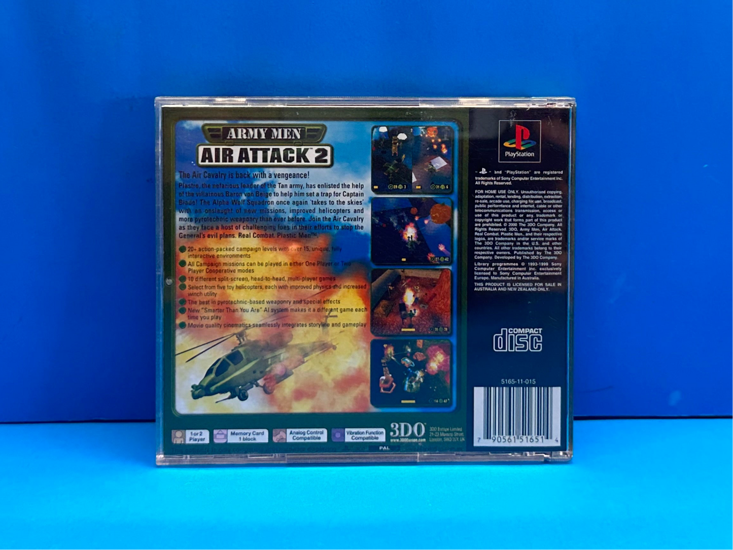 Army Men Air Attack 2 - Playstation 1