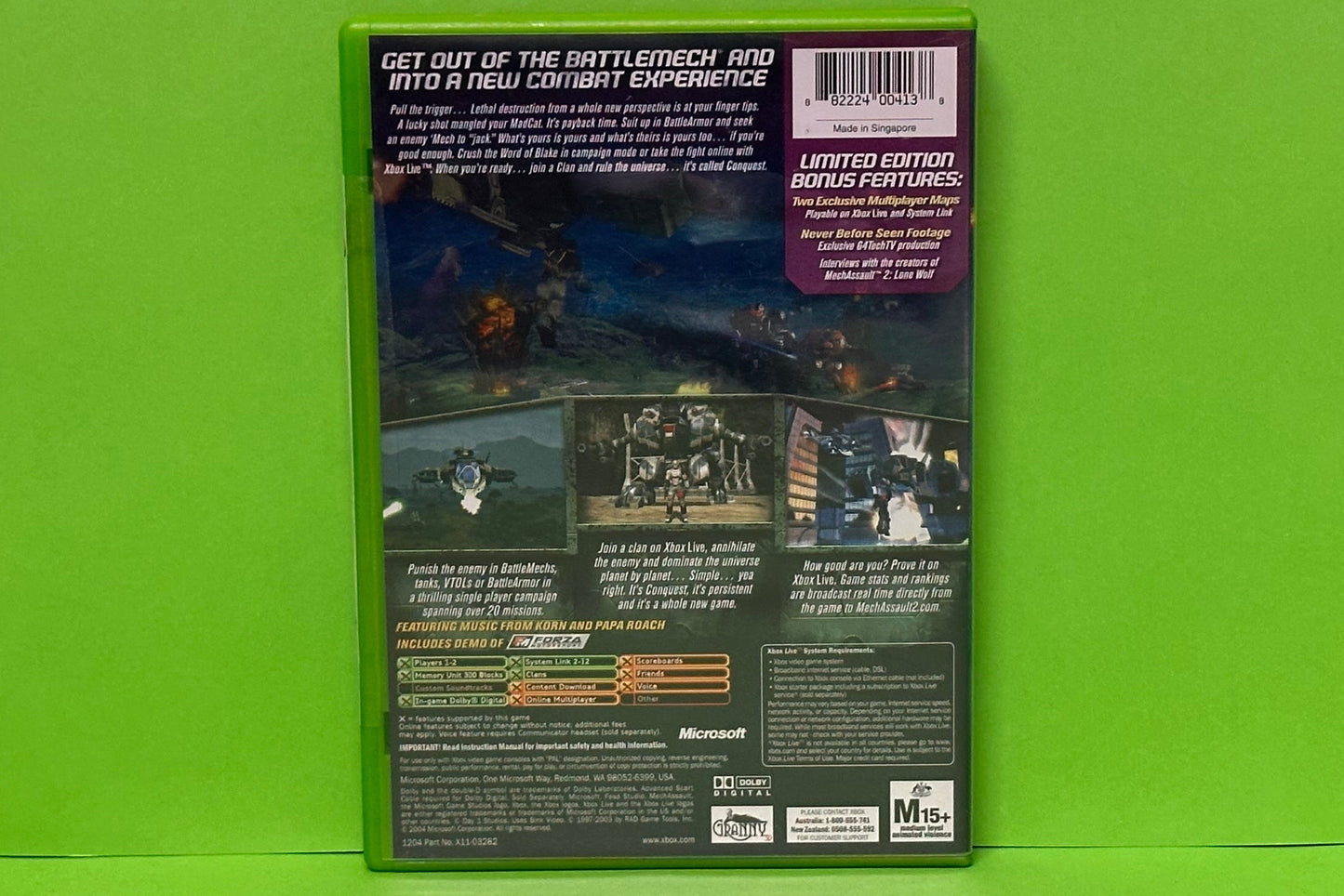 MechAssault 2 Lone Wolf - Xbox Original - Pre-Owned