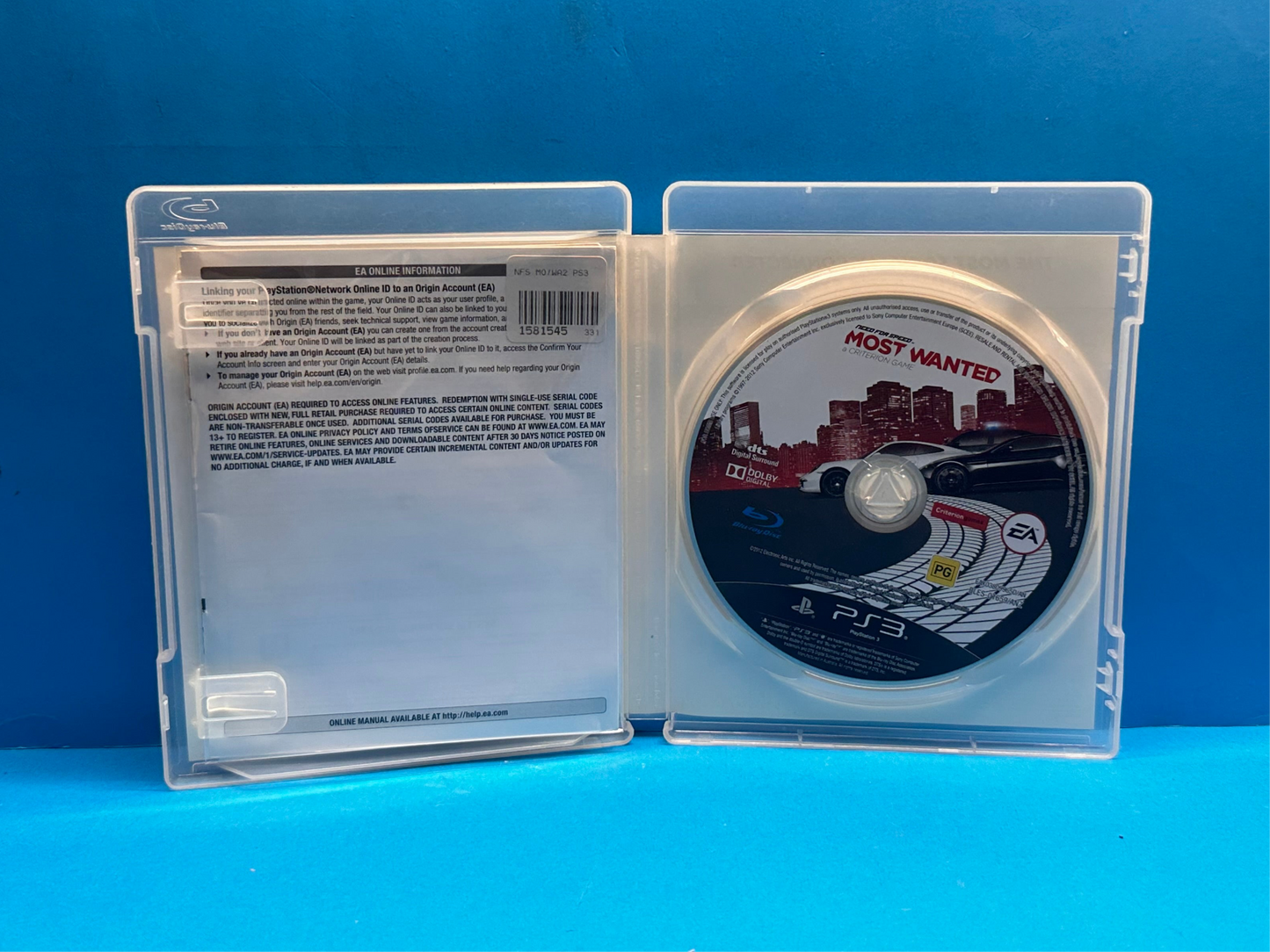 Need For Speed Most Wanted - PlayStation 3 - Pre-Owned