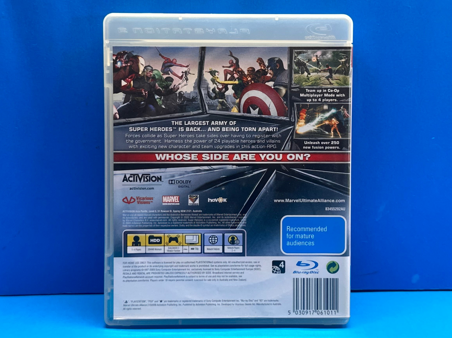 Marvel Ultimate Alliance 2 - Playstation 3 - Pre-Owned