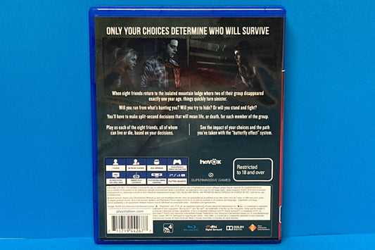 Until Dawn - Playstation 4 - Pre-Owned