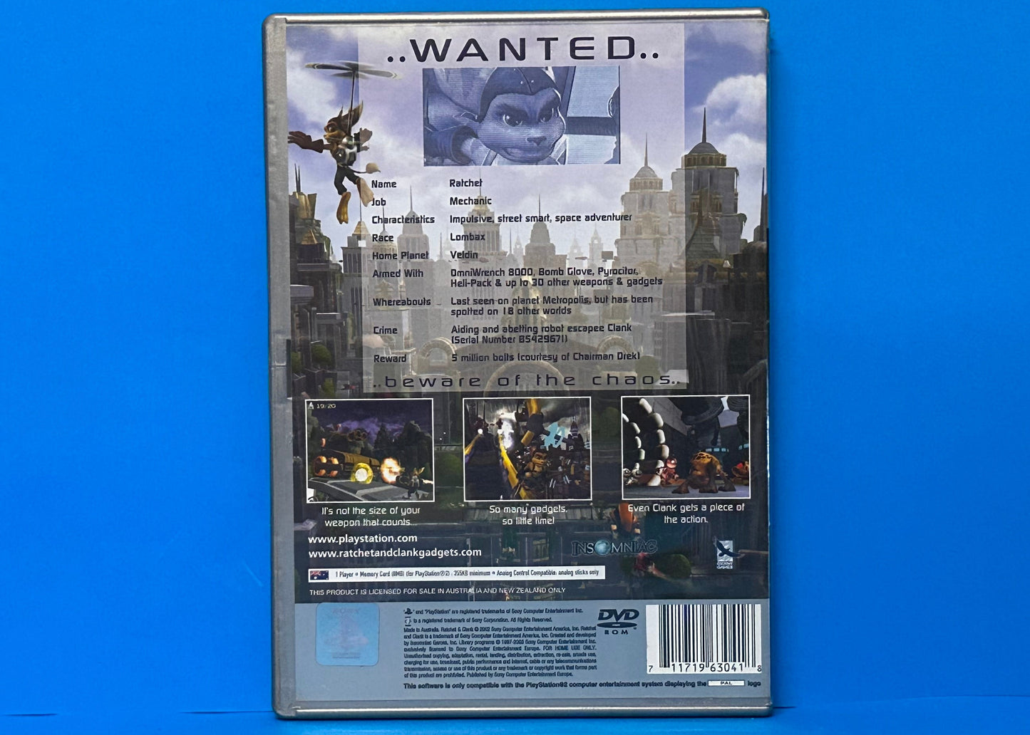 Ratchet & Clank - Playstation 2 - Pre-Owned