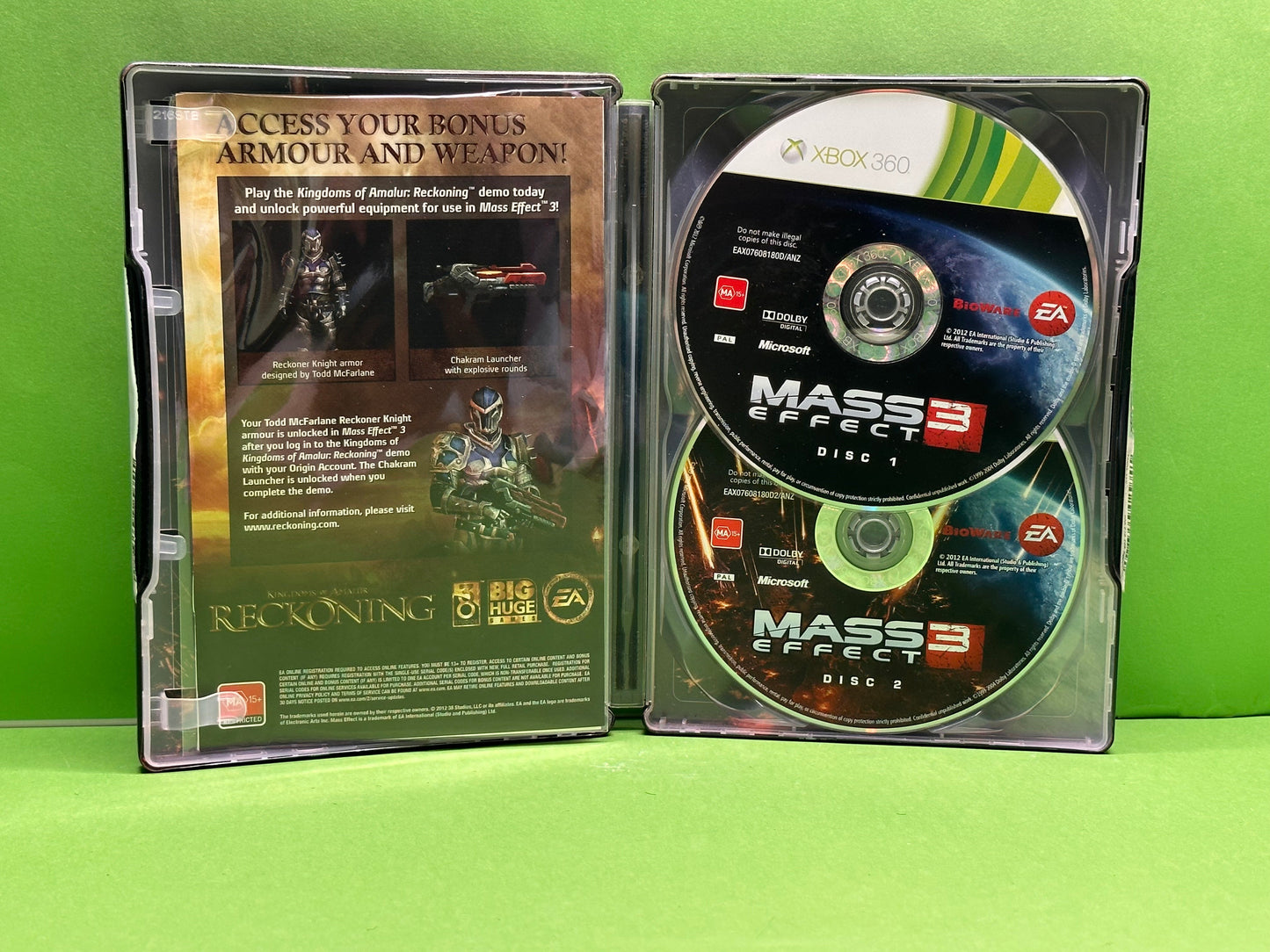 Mass Effect 3 (Steel Book) - Xbox 360 - Pre-Owned