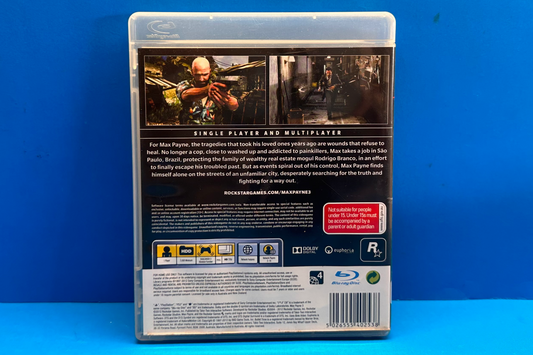 Max Payne 3 - PlayStation 3 - Pre-Owned