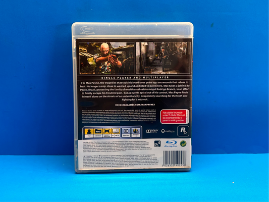 Max Payne 3 - PlayStation 3 - Pre-Owned