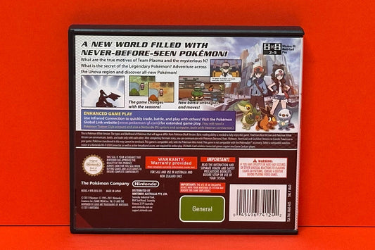 Pokemon White Version - Nintendo DS - Pre-Owned