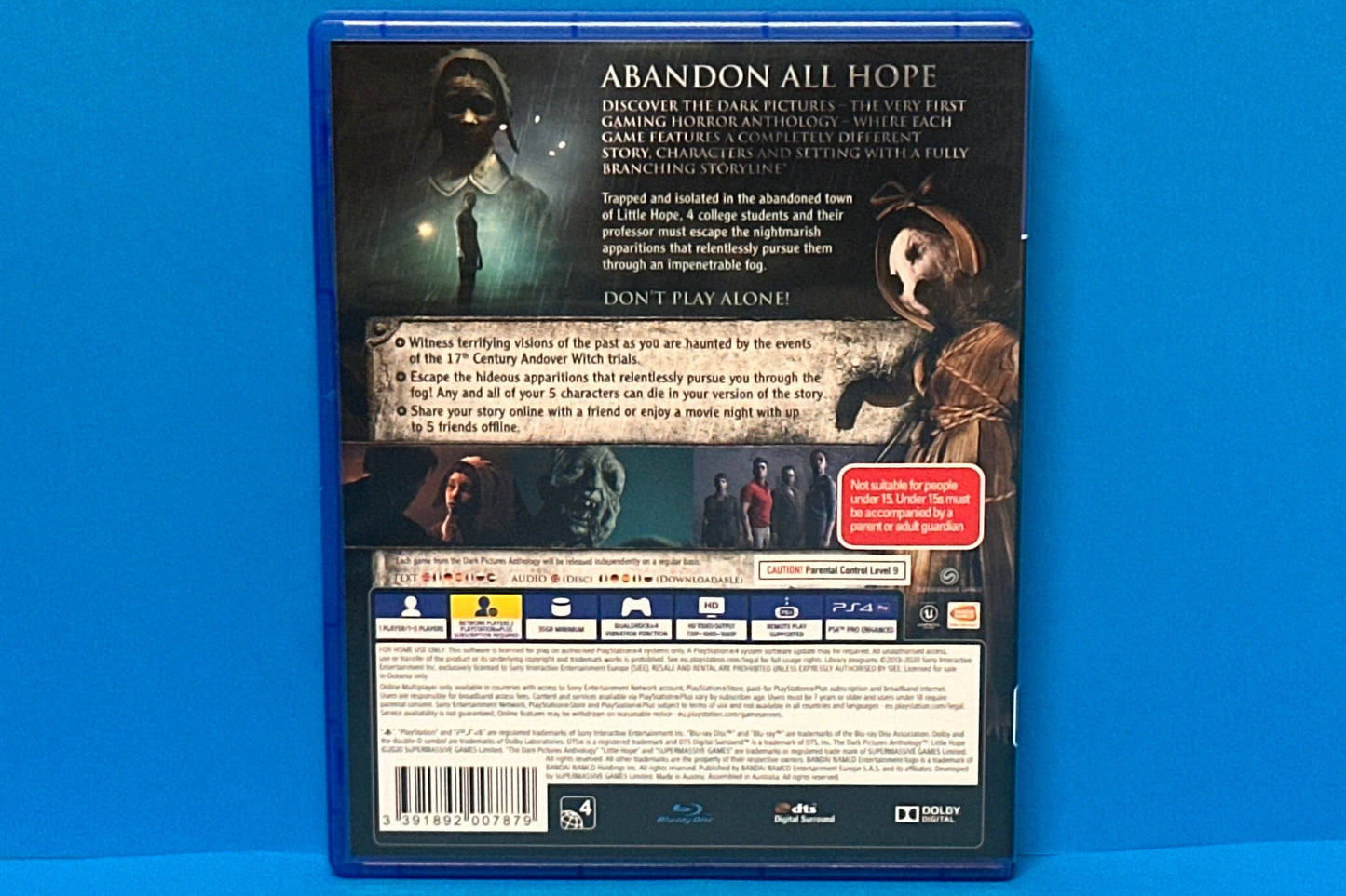 The Dark Picture Anthology Little Hope - Playstation 4 - Pre-Owned