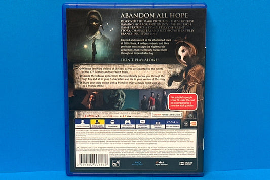 The Dark Picture Anthology Little Hope - Playstation 4 - Pre-Owned