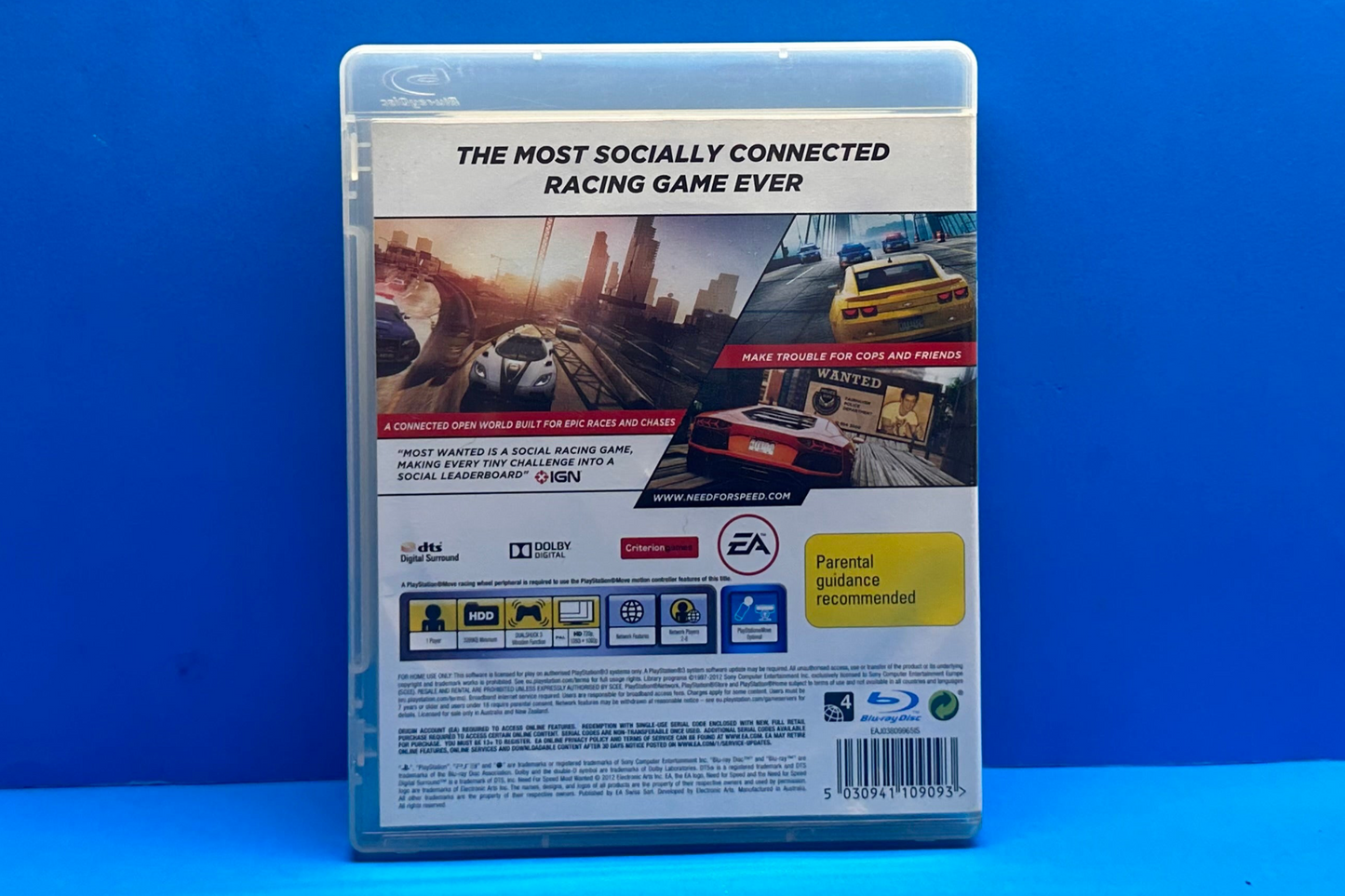Need For Speed Most Wanted - Playstation 3 - Pre-Owned