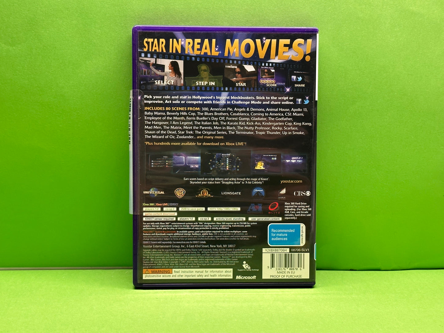 Yoostar 2 In the Movies - Xbox 360