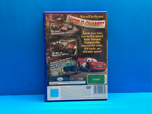 Cars Mater National Championship *No Manual* - Playstation 2 - Pre-Owned