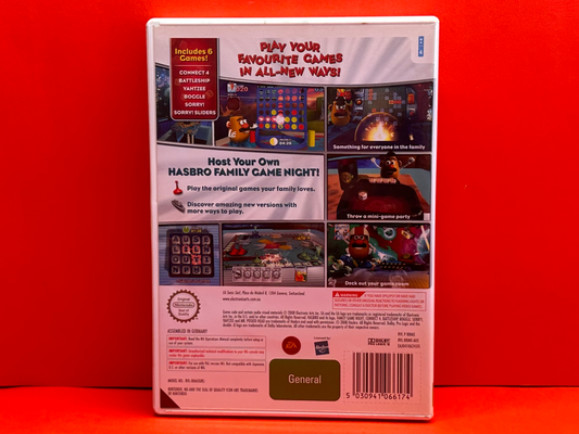 Hasbro Family Game Night - Nintendo Wii - Pre-Owned