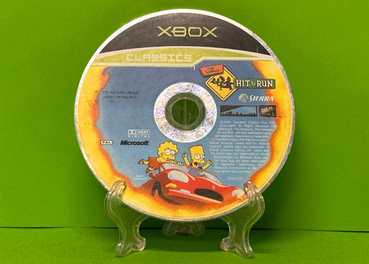 The Simpsons Hit And Run - Xbox Original - Pre-Owned