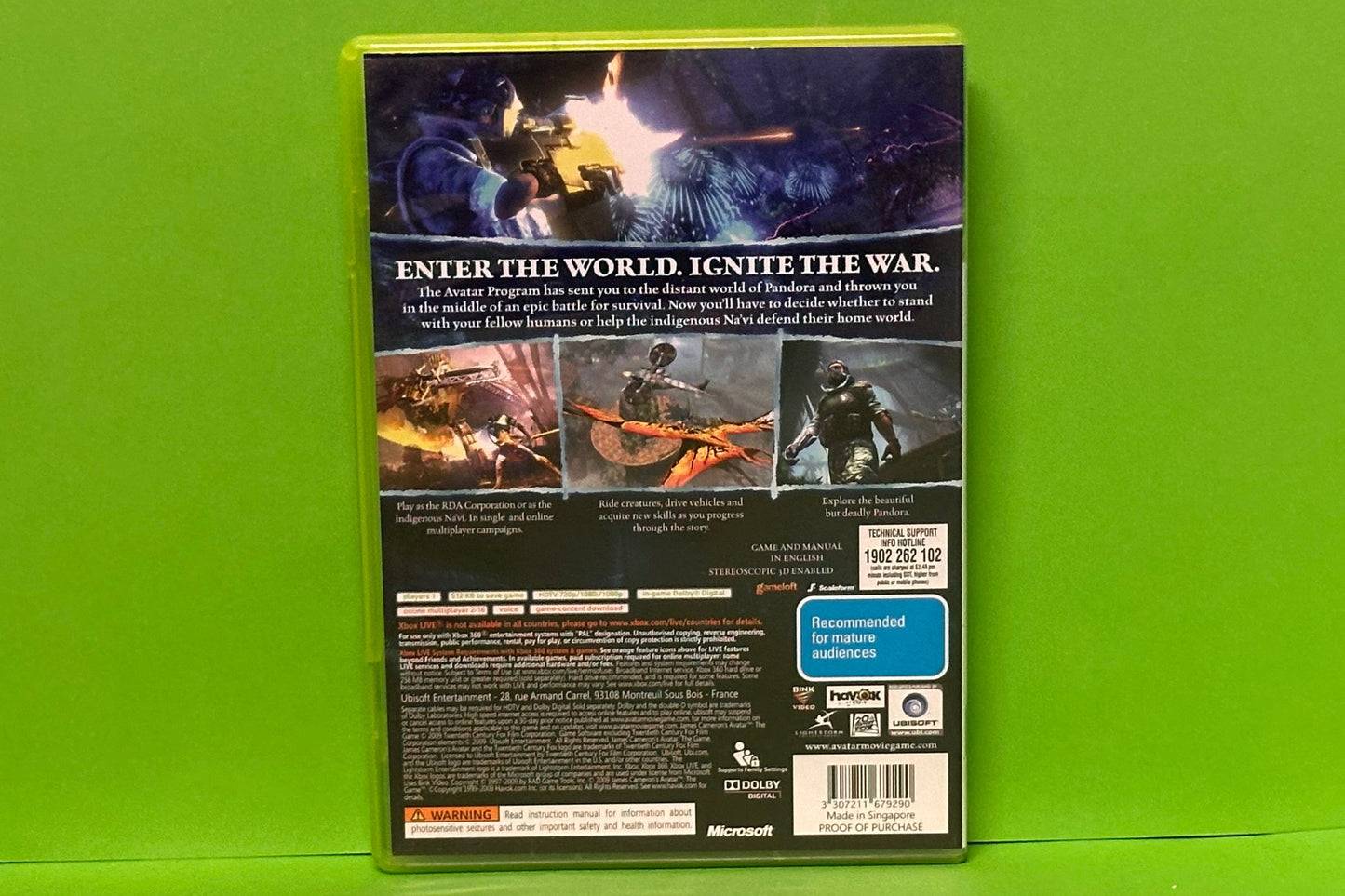 James Cameron’s Avatar The Game - Xbox 360 - Pre-Owned