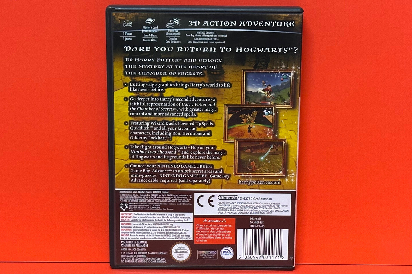 Harry Potter And The Chamber Of Secrets - Nintendo Gamecube - Pre-Owned