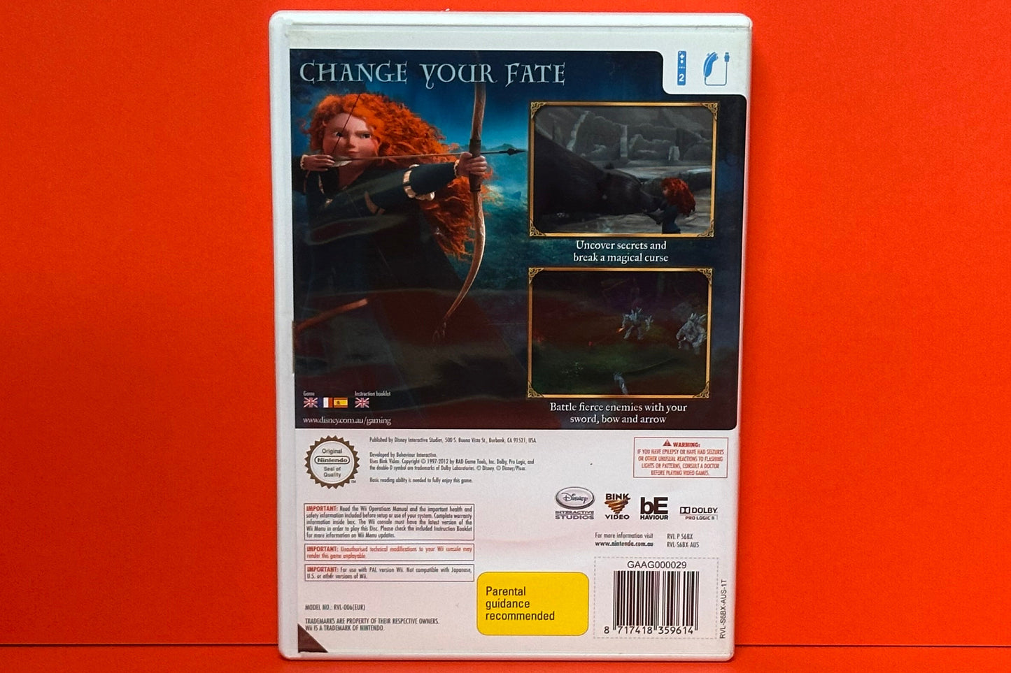 Brave - Nintendo Wii - Pre-Owned
