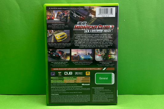 Midnight Club - Xbox Original - Pre-Owned