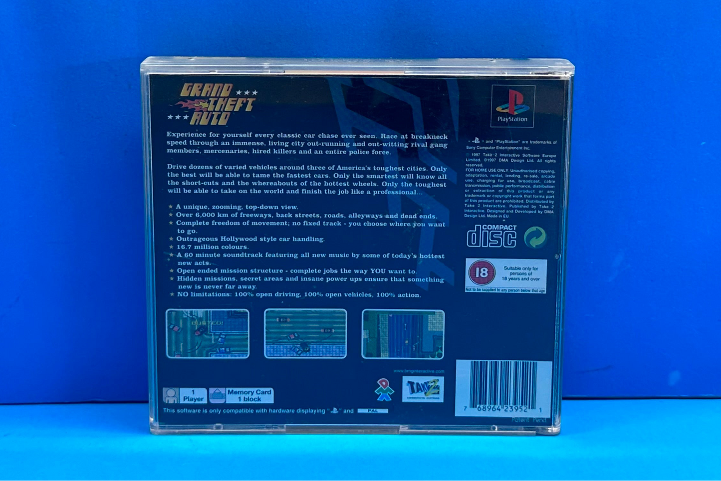 Grand Theft Auto - Playstation 1 - Pre-Owned