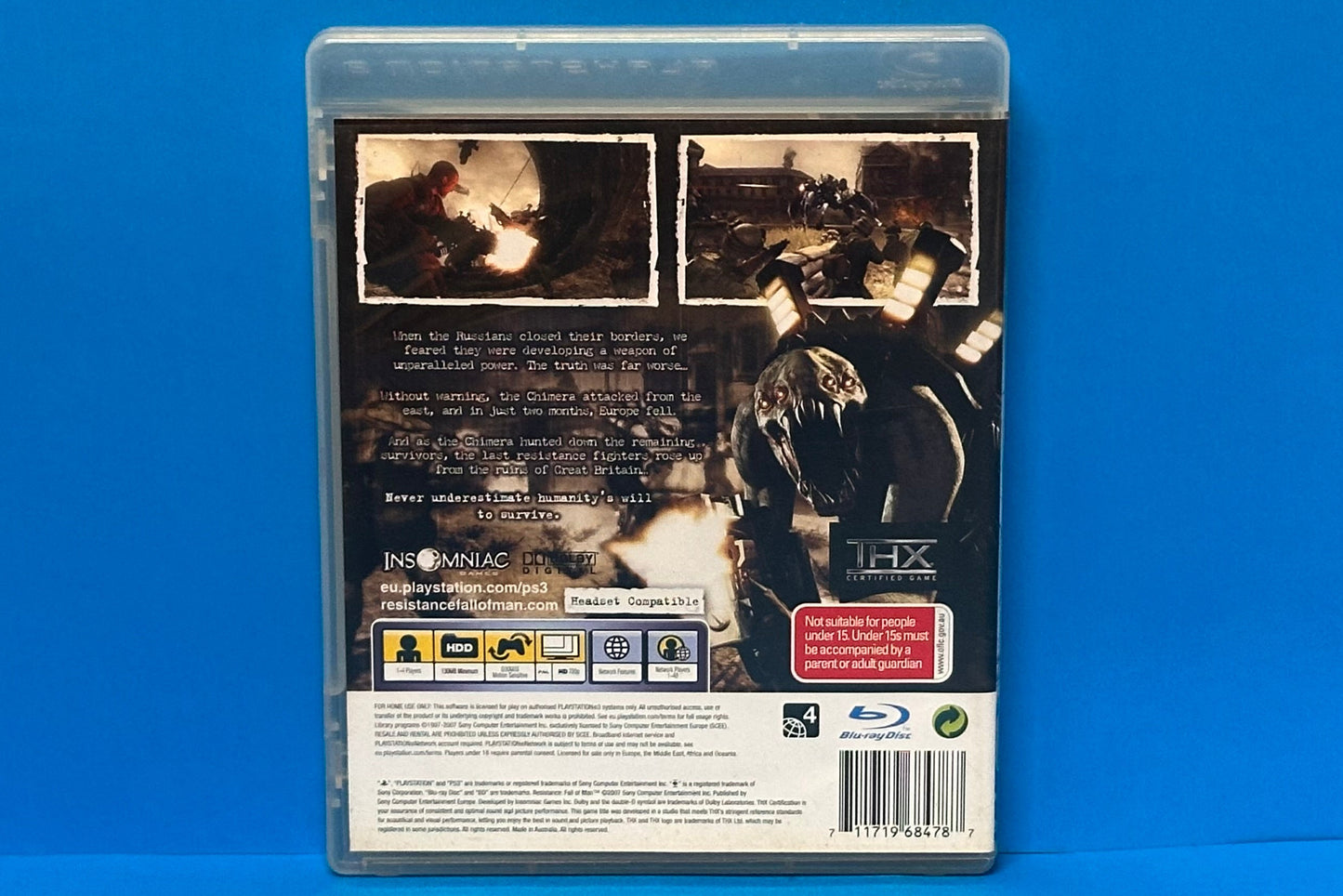 Resistance Fall Of Man - Playstation 3 - Pre-Owned