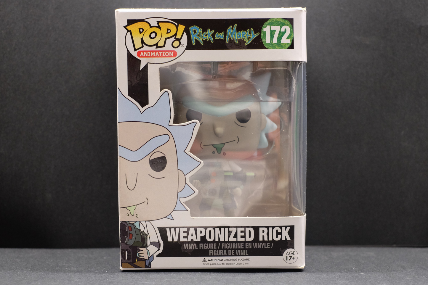 Rick And Morty Weaponized Rick (172) Funko Pop Figure - Collectables - Pre-Owned