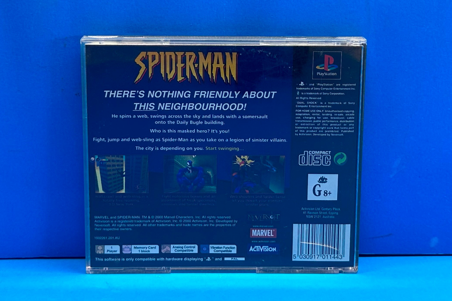 Spider-Man - Playstation 1 - Pre-Owned