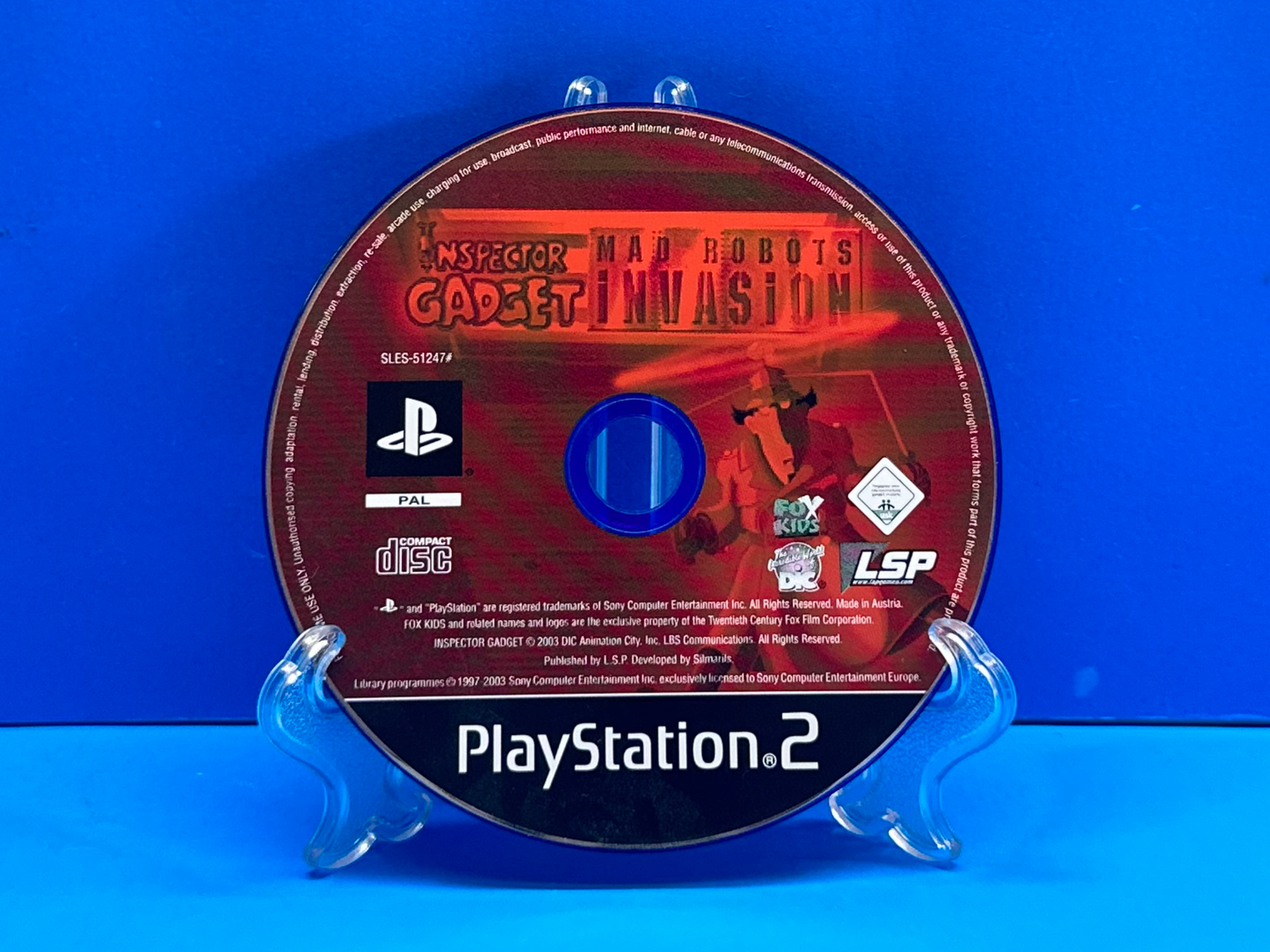 Inspector Gadget Mad Robots Invasion - Playstation 2 - Pre-Owned