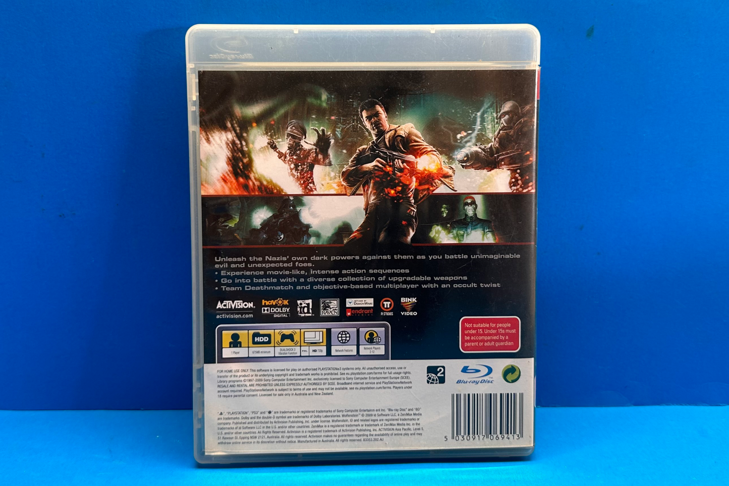 Wolfenstein - PlayStation 3 - Pre-Owned