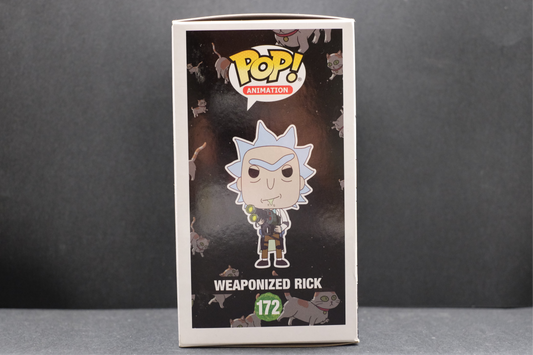 Rick And Morty Weaponized Rick (172) Funko Pop Figure - Collectables - Pre-Owned
