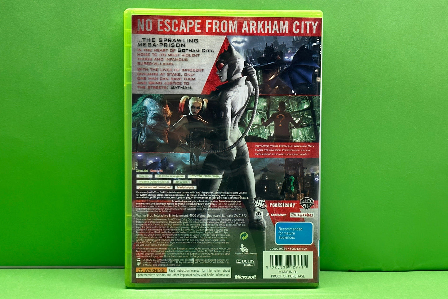 Batman Arkham City - Xbox 360 - Pre-Owned