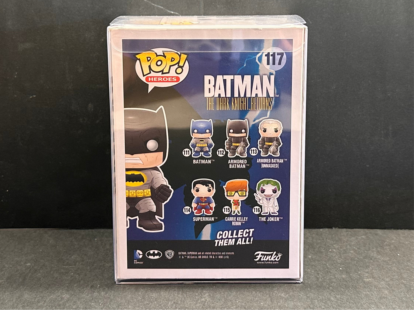 The Dark Knight Returns Batman (117) Funko Pop Figure - Collectables