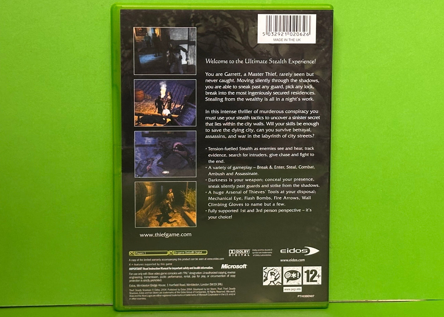 Thief Deadly Shadows - Xbox Original - Pre-Owned
