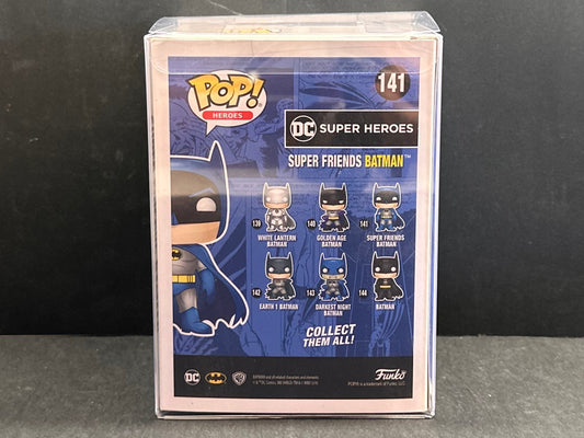 DC Super Heroes Super Friends Batman (141) Funko Pop Figure - Collectables - Pre-Owned