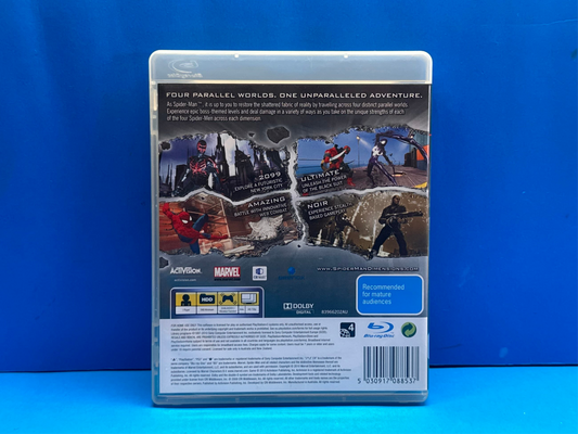 Spider-Man Shattered Dimensions *No Manual* - PlayStation 3