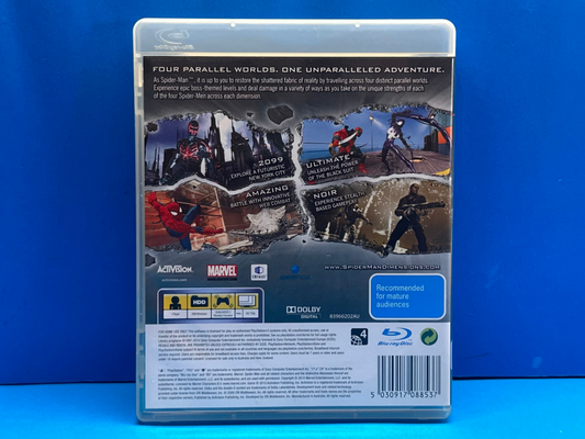 Spider-Man Shattered Dimensions - PlayStation 3 - Pre-Owned