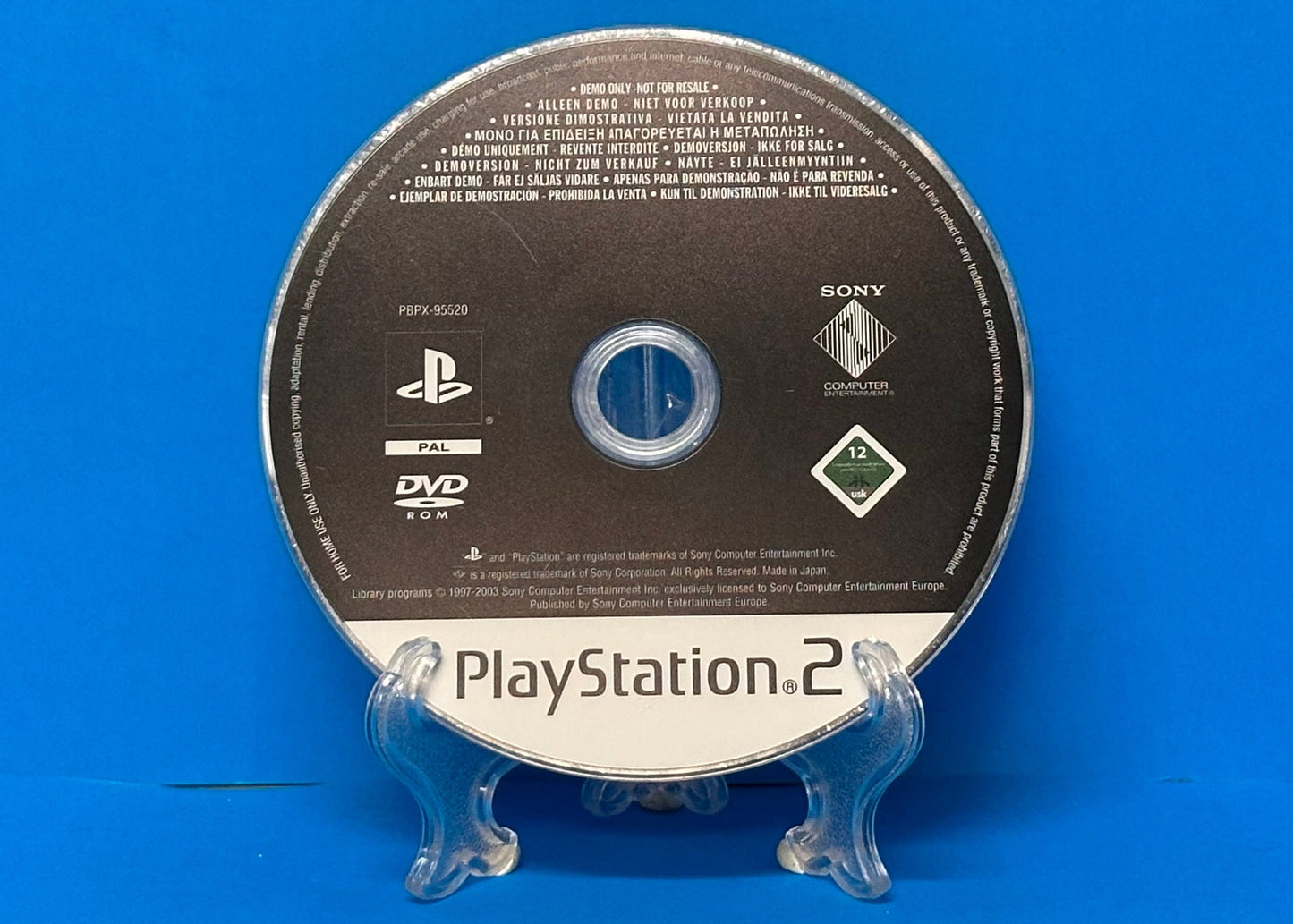 PBPX-95520 Demo - Playstation 2 - Pre-Owned