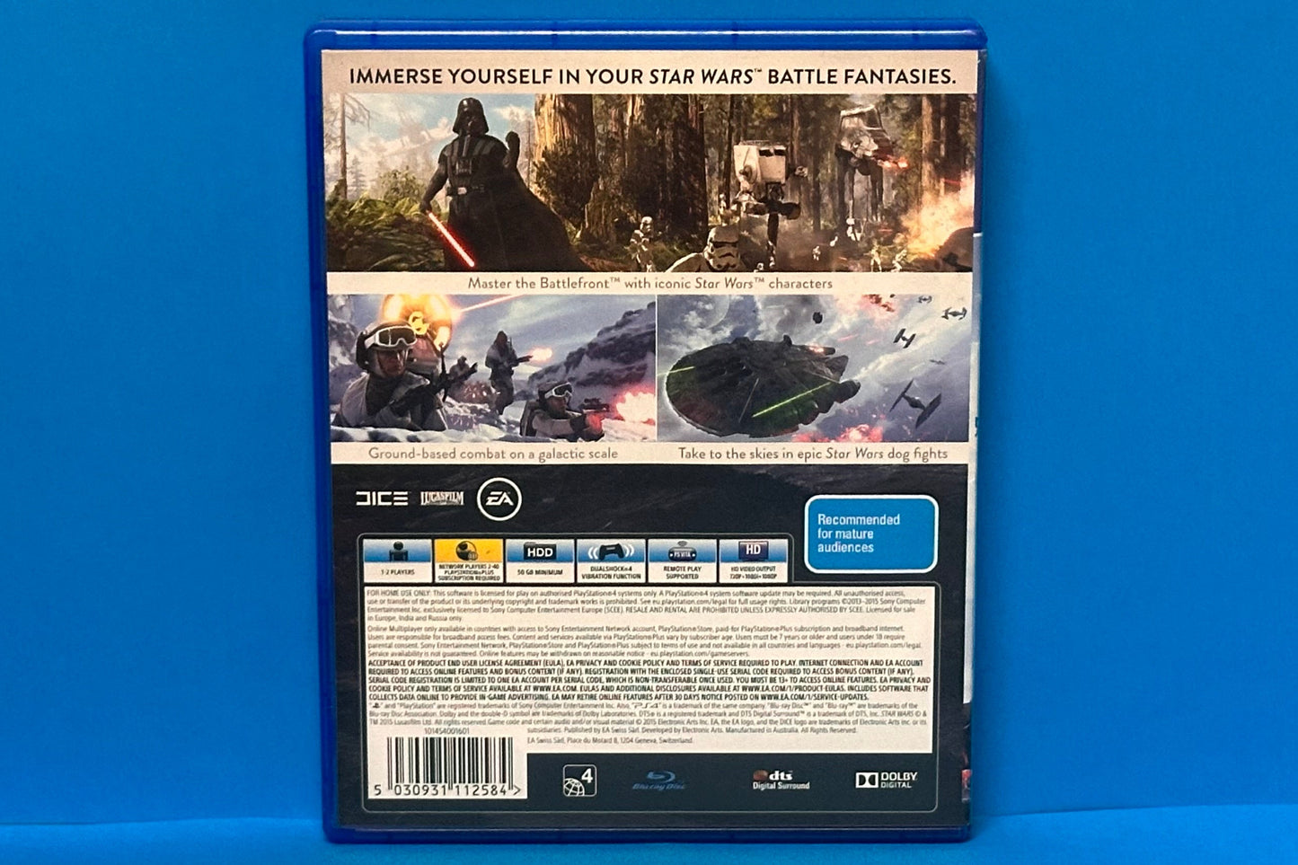 Star Wars Battlefront - Playstation 4 - Pre-Owned