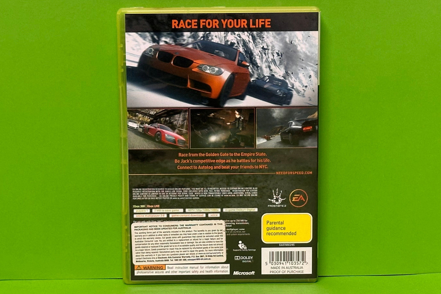 Need For Speed The Run - Xbox 360 - Pre-Owned
