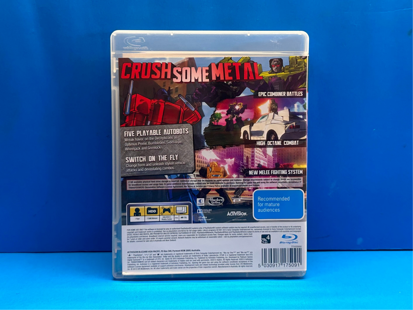 Transformers Devastation - Playstation 3